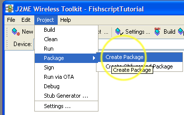 KToolBar create package