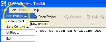 KToolBar main panel